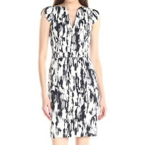 French Connection Black and White dress - Picture 9 of 16